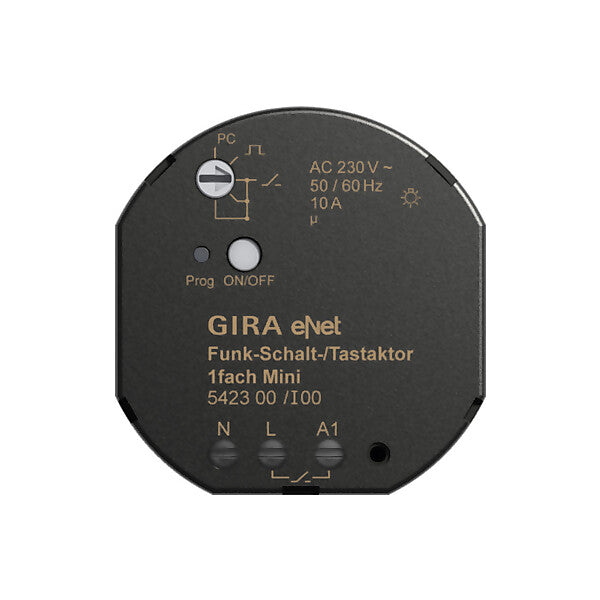 Gira Funk Schalt-/Tastaktor Mini 1fach 542300